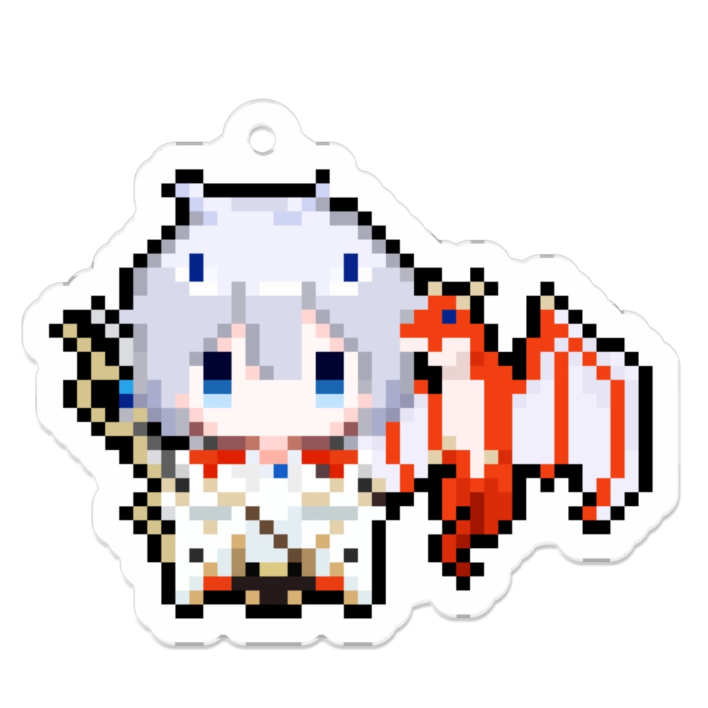 白夜レイ アクリルキーホルダー