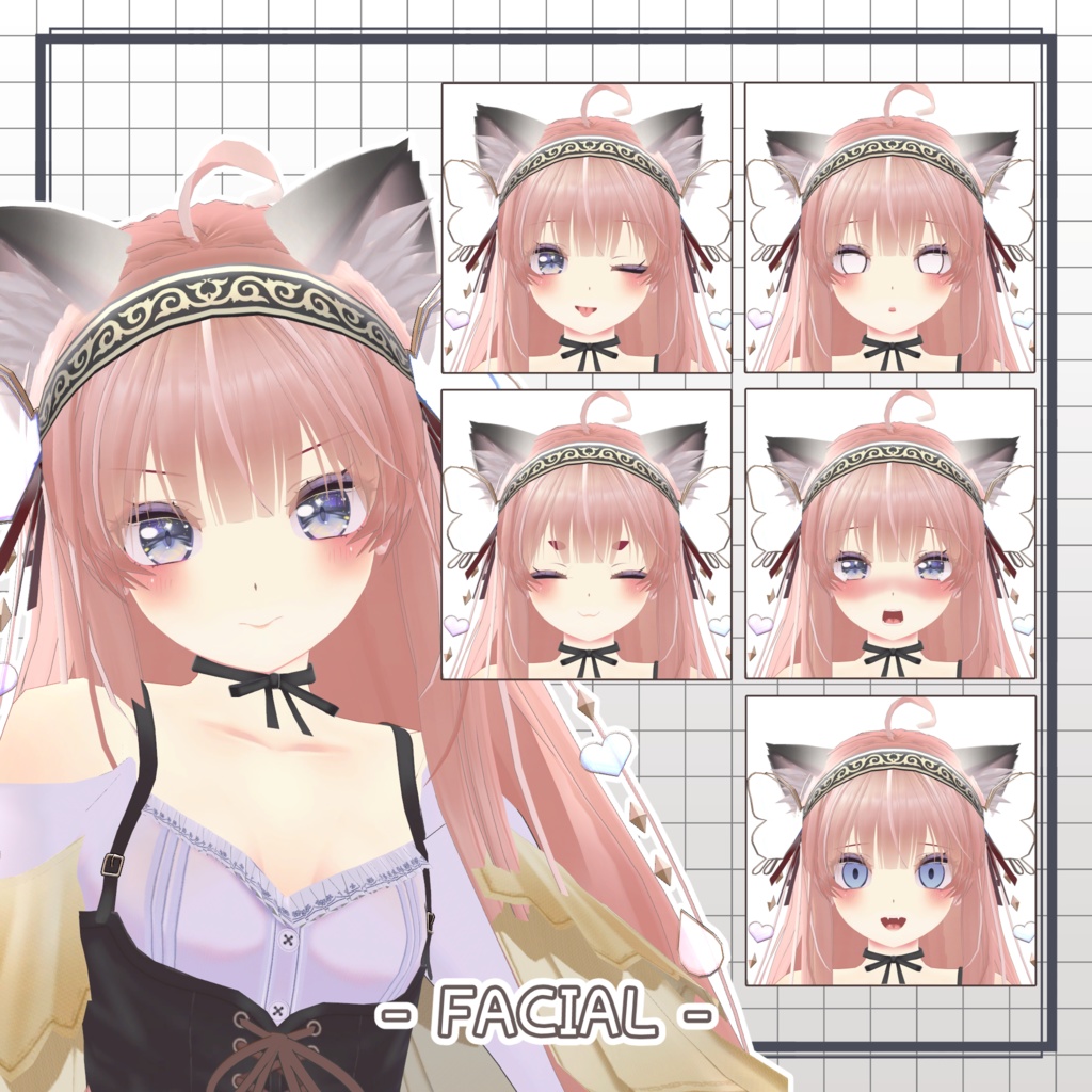 【オリジナル3Dモデル】エルル - Edeltrud -