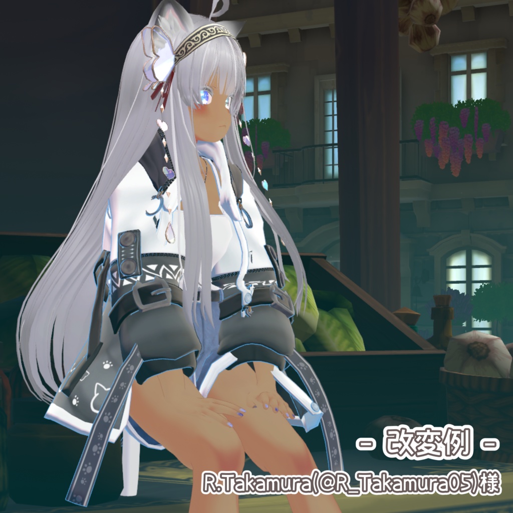 【オリジナル3Dモデル】エルル - Edeltrud -