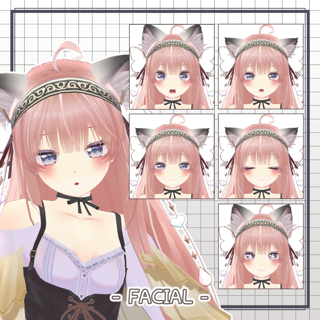 【オリジナル3Dモデル】エルル - Edeltrud -