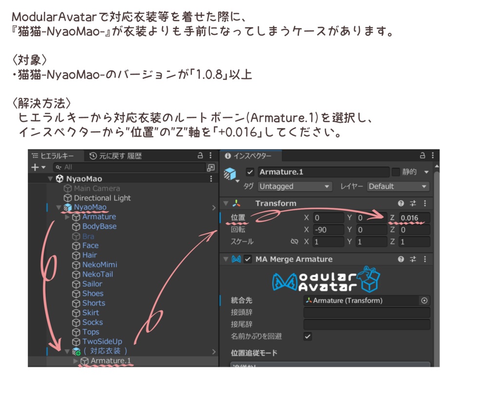 猫猫 - ニャオマオ - / オリジナル3Dモデル