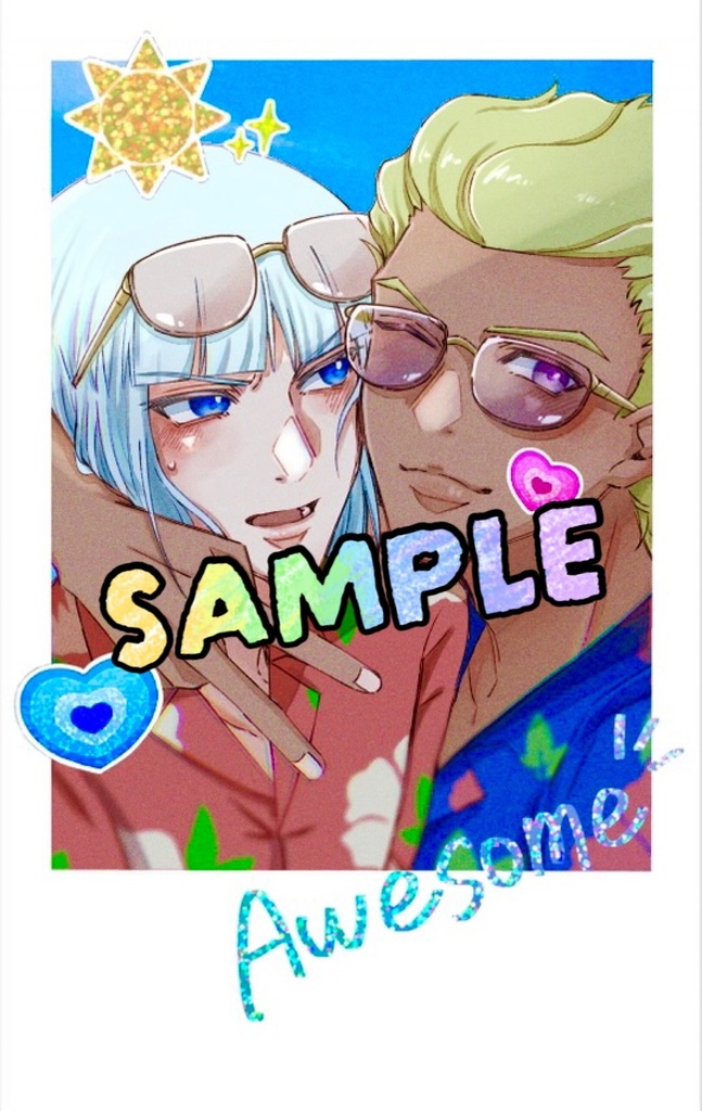 イザディアおデートチェキ風カード