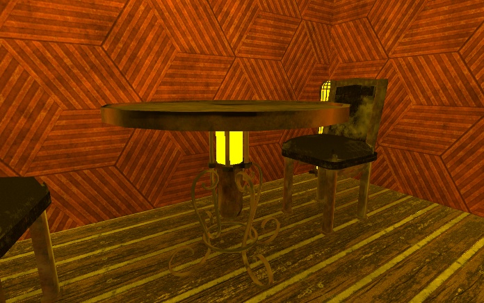 スチームパンク家具セット