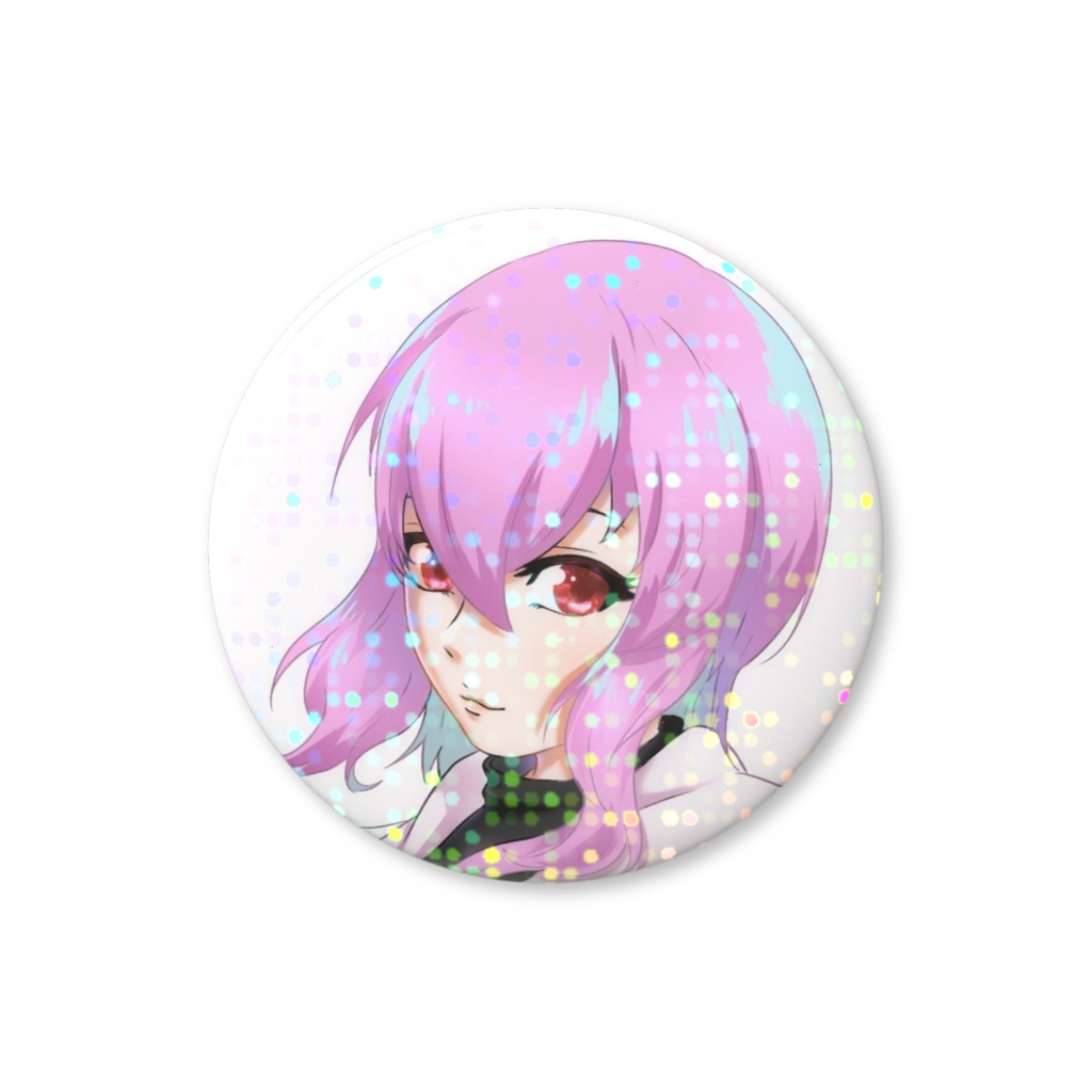 やぶさめ ホログラム缶バッジ