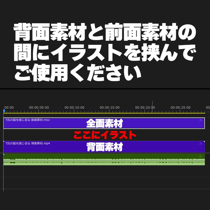 T氏の話を信じるな short動画用MV無料素材