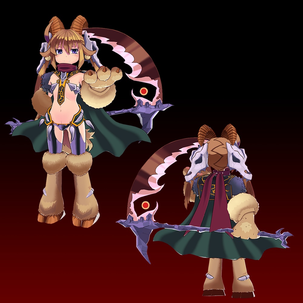 魔物娘図鑑 バフォメット【魔物娘図鑑 公認VRChat用モデル】