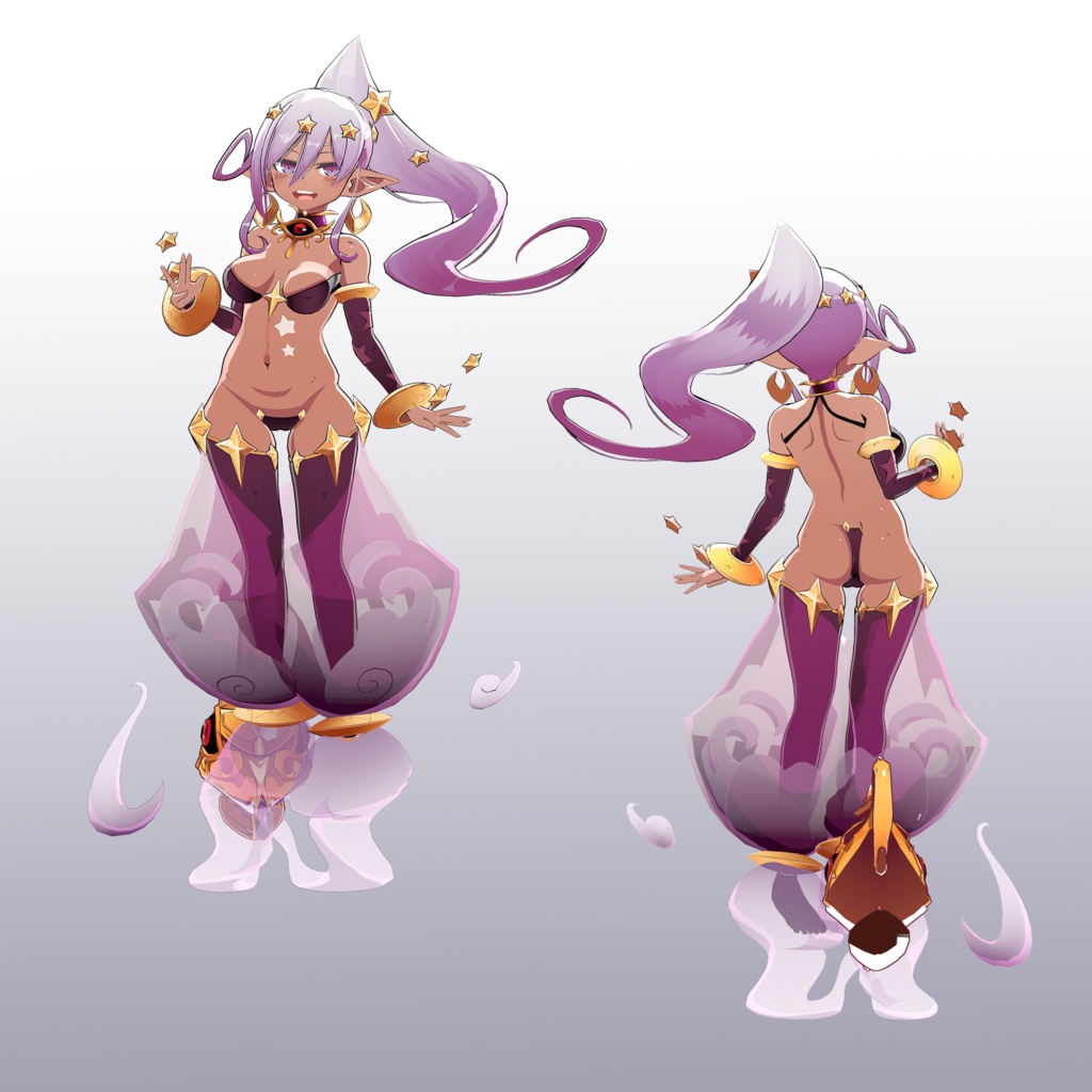 魔物娘図鑑ジーニー【公認VRChat用モデル】