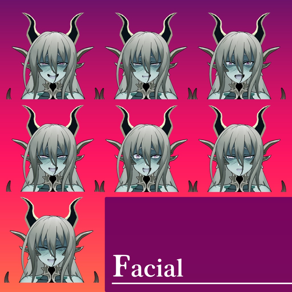 魔物娘図鑑ドラゴンゾンビ【公認VRChat用モデル】