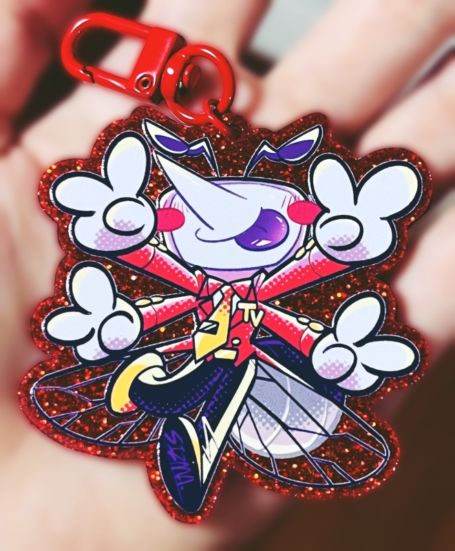 アリさんテナのアクリルキーホルダー