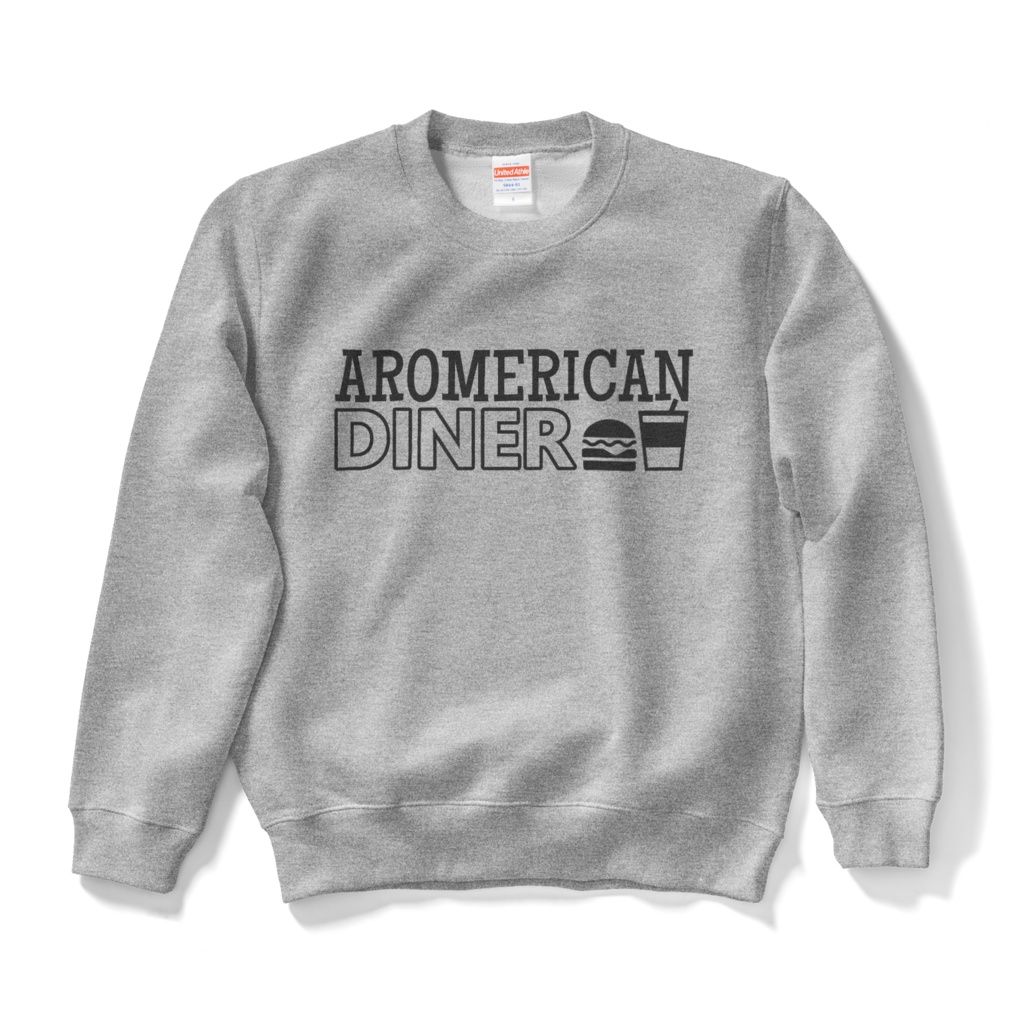 AromericanDinerスウェット(ホワイト/グレー/ブラック)