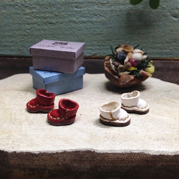 プチマスコットの小さな靴2