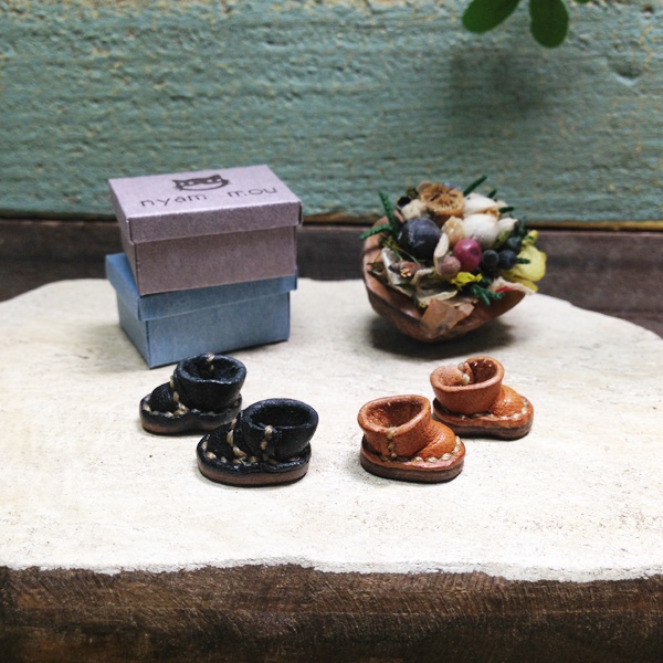 プチマスコットの小さな靴2