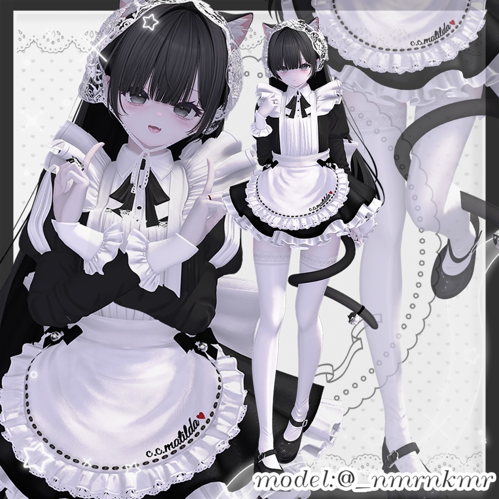 ☁️Meoow! pose Set 5 ポーズ 20個☁️