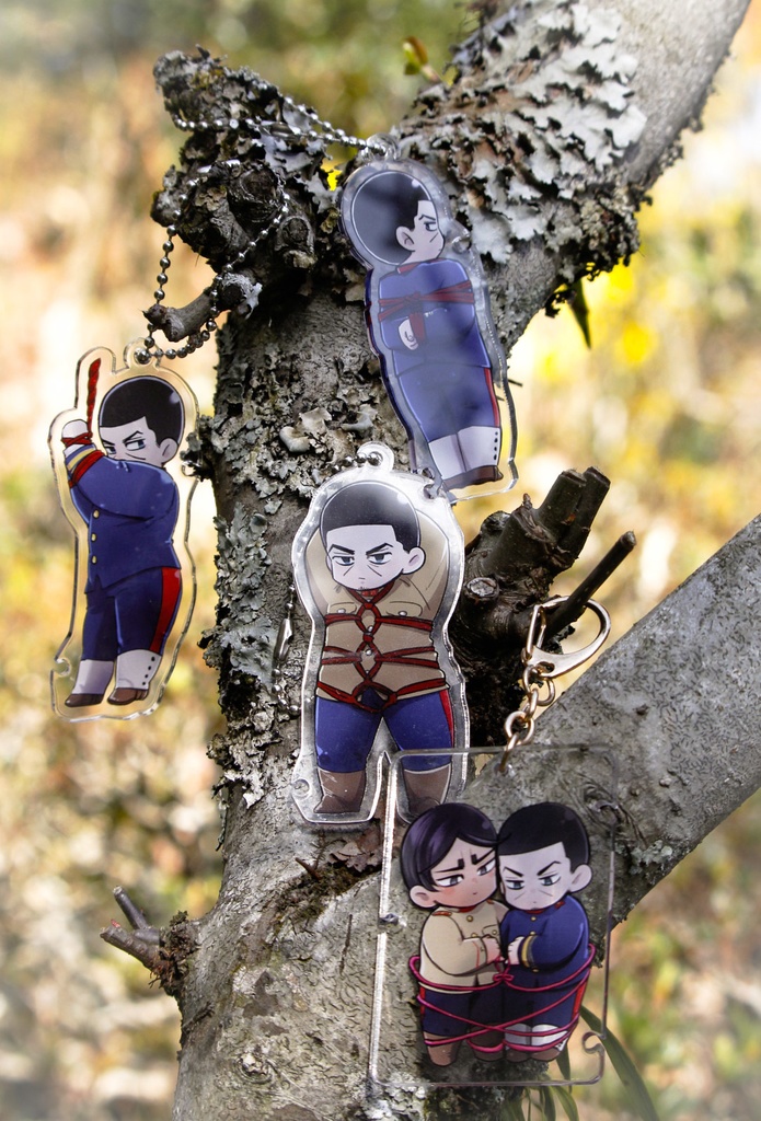 縛り上げアクキー(月受)