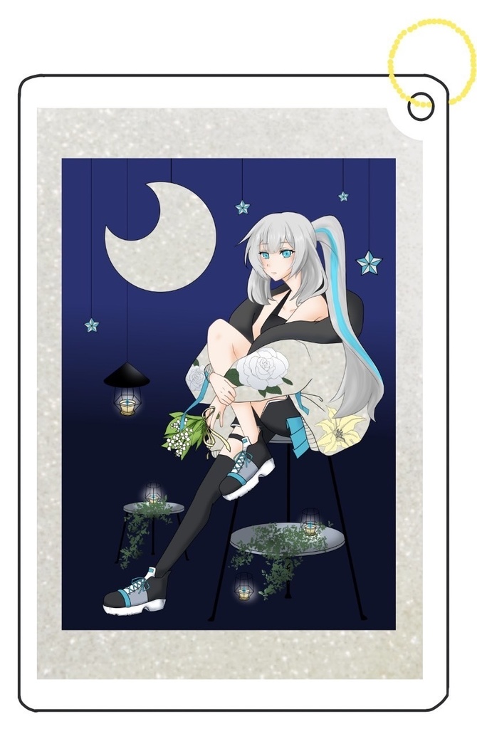 グリッターキーホルダー(全2種)