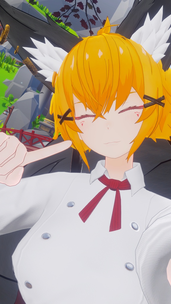 【玄狐/Schalla対応】クッキングショートスカート