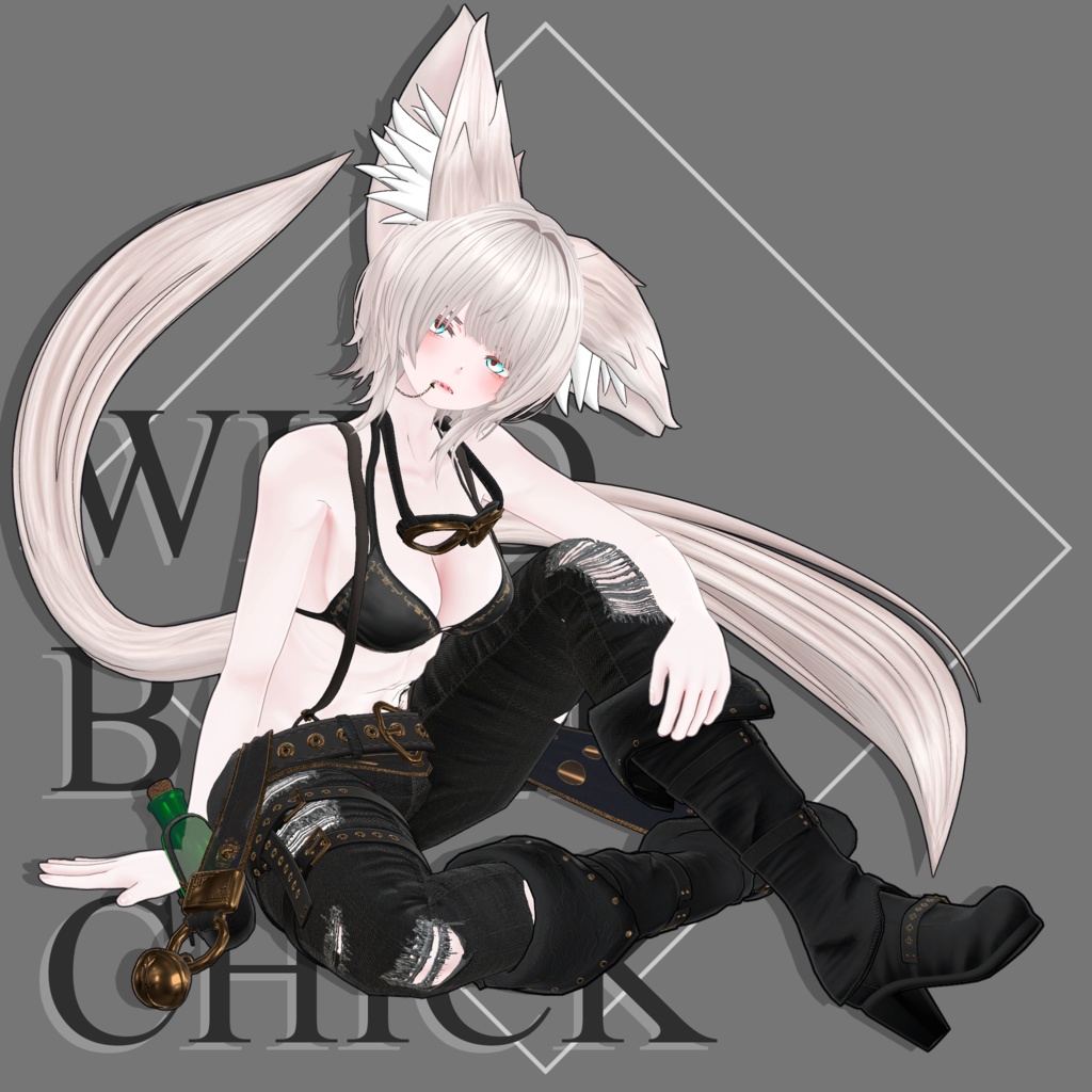 【仙猫、豺狼対応】WildBikerChick【MA対応】