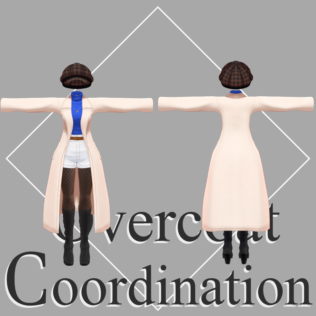 【仙猫、豺狼対応】Overcoat coordination【MA対応】