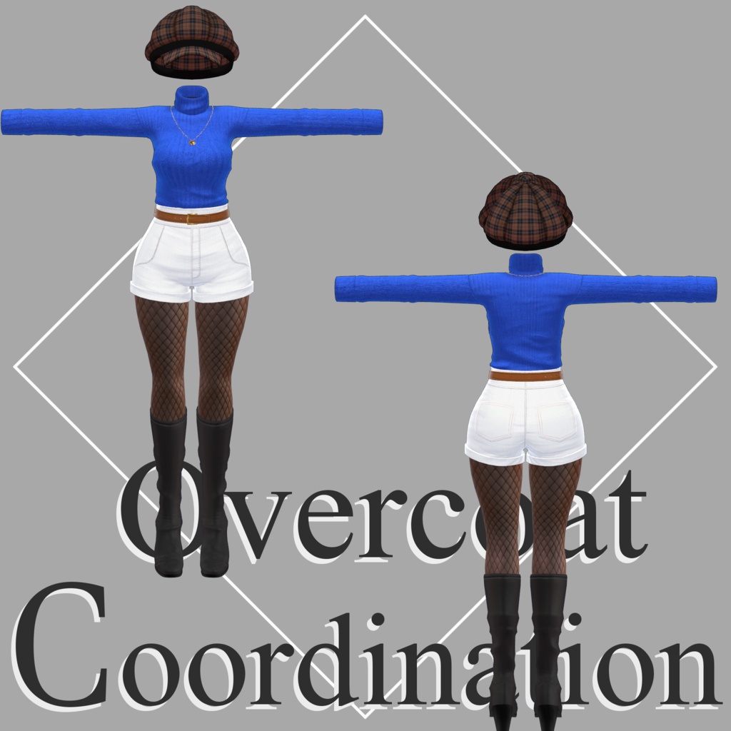 【仙猫、豺狼対応】Overcoat coordination【MA対応】