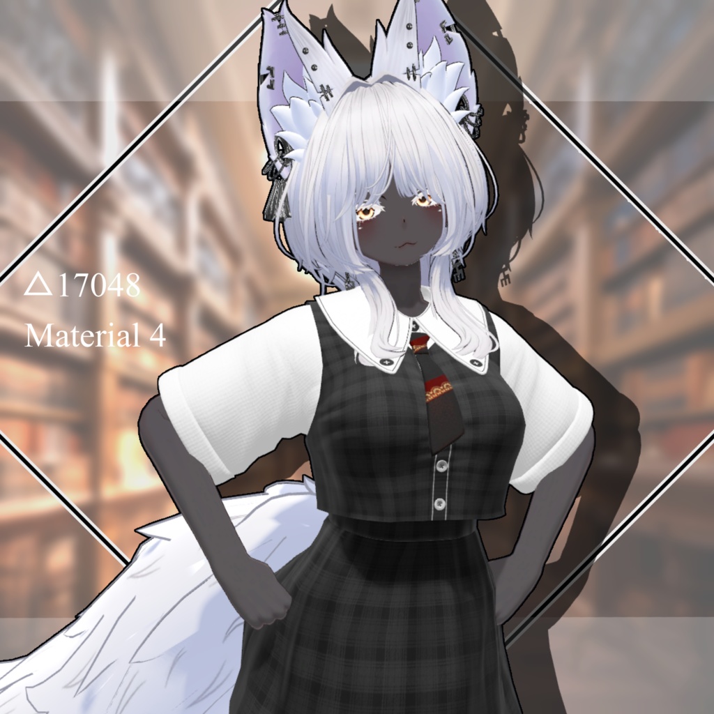 【仙猫、豺狼対応】NaturalLongSkirt【MA対応】