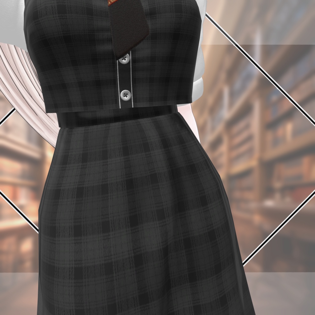 【仙猫、豺狼対応】NaturalLongSkirt【MA対応】