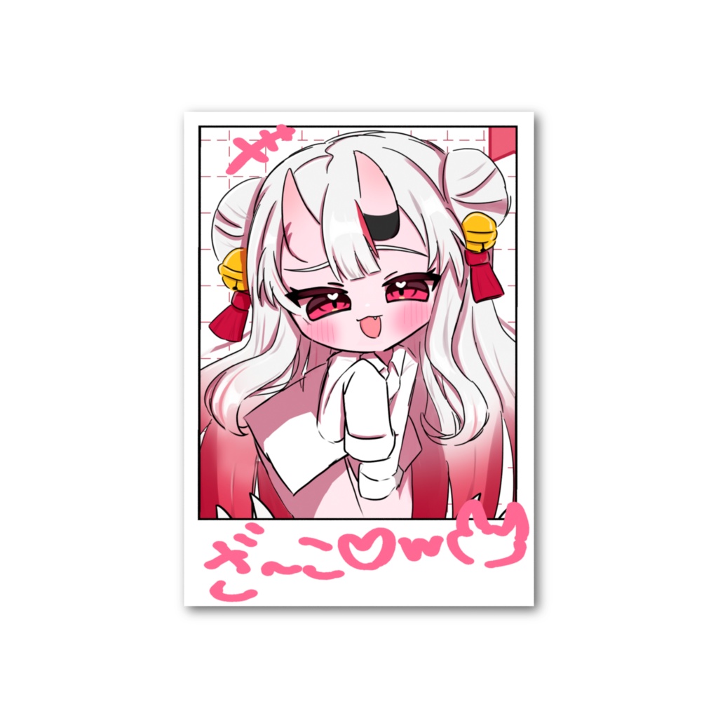 【非公式】百鬼あやめ チェキ風カード😈