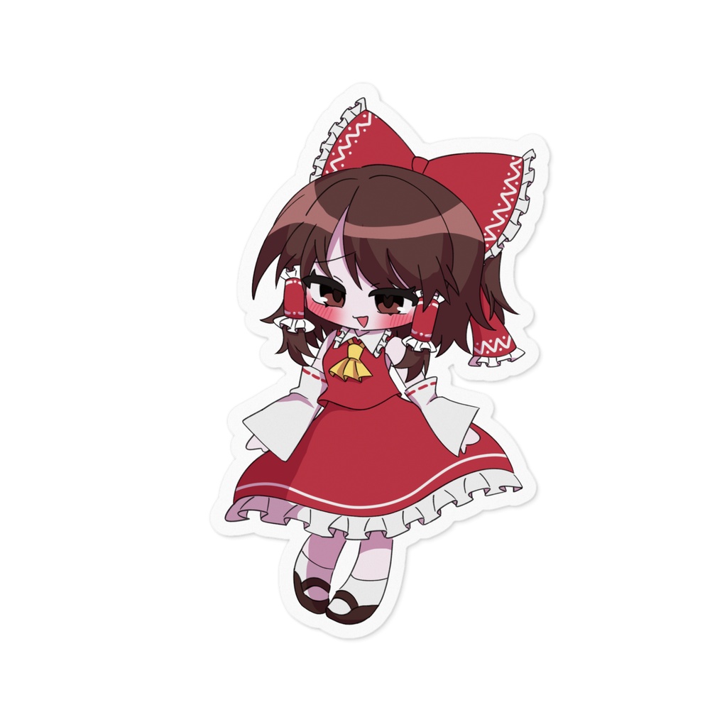 【東方Project】霊夢ちゃんステッカー