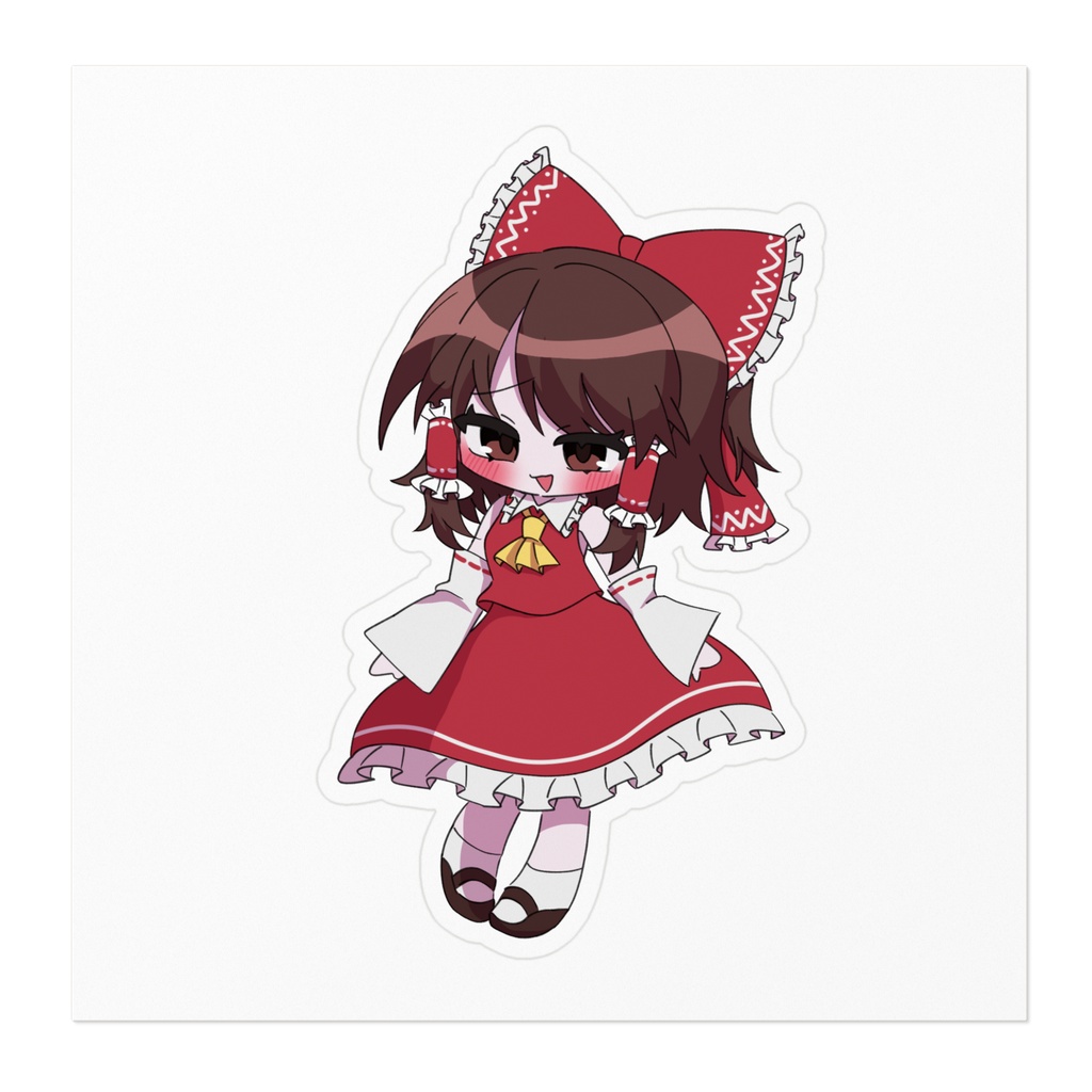 【東方Project】霊夢ちゃんステッカー