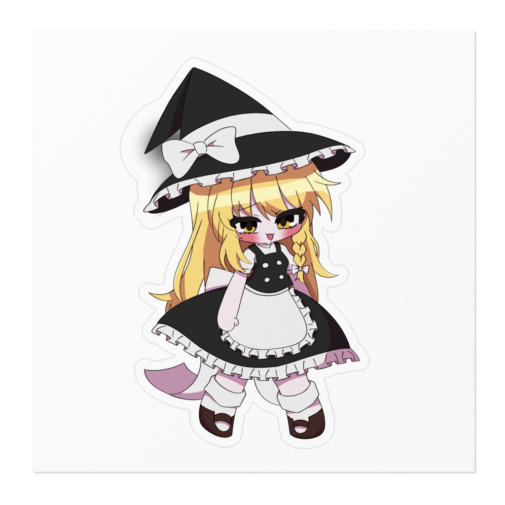 【東方Project】魔理沙ちゃんステッカー