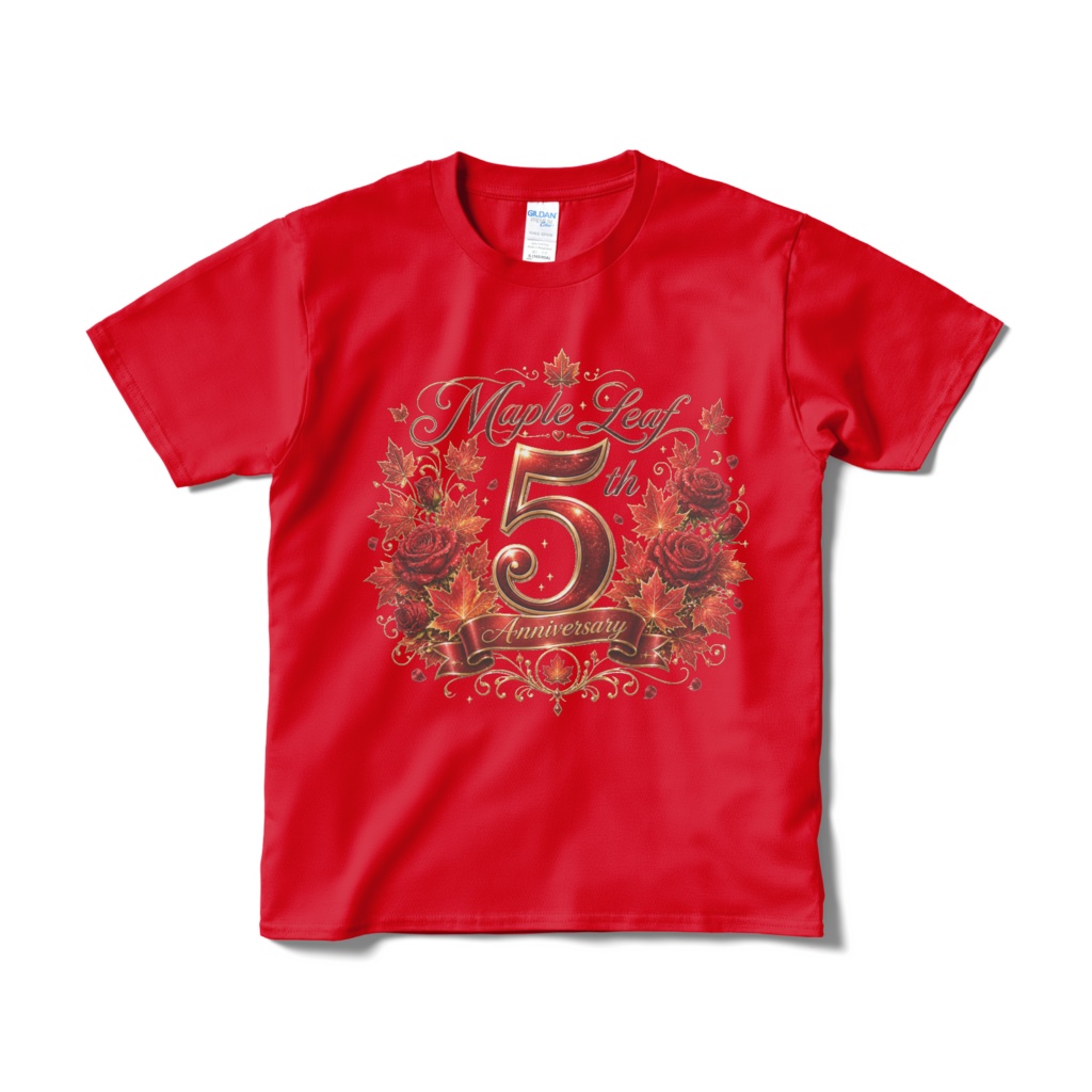 アニバーサリーTシャツ Anniversary Red
