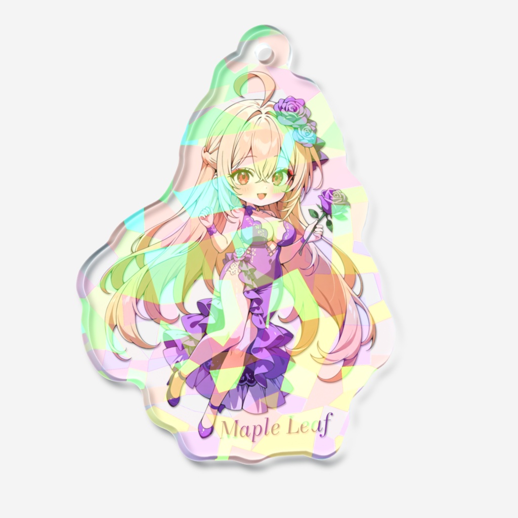 Violet Night ホログラムアクキー