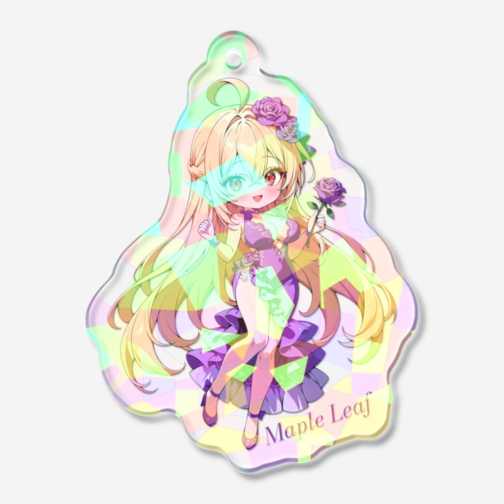 Violet Night ホログラムアクキー