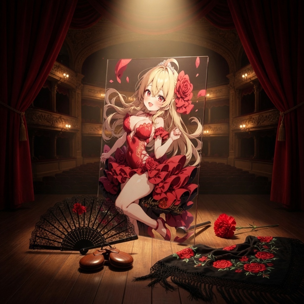 アクリルフォト No.4 Pasión de flamenco