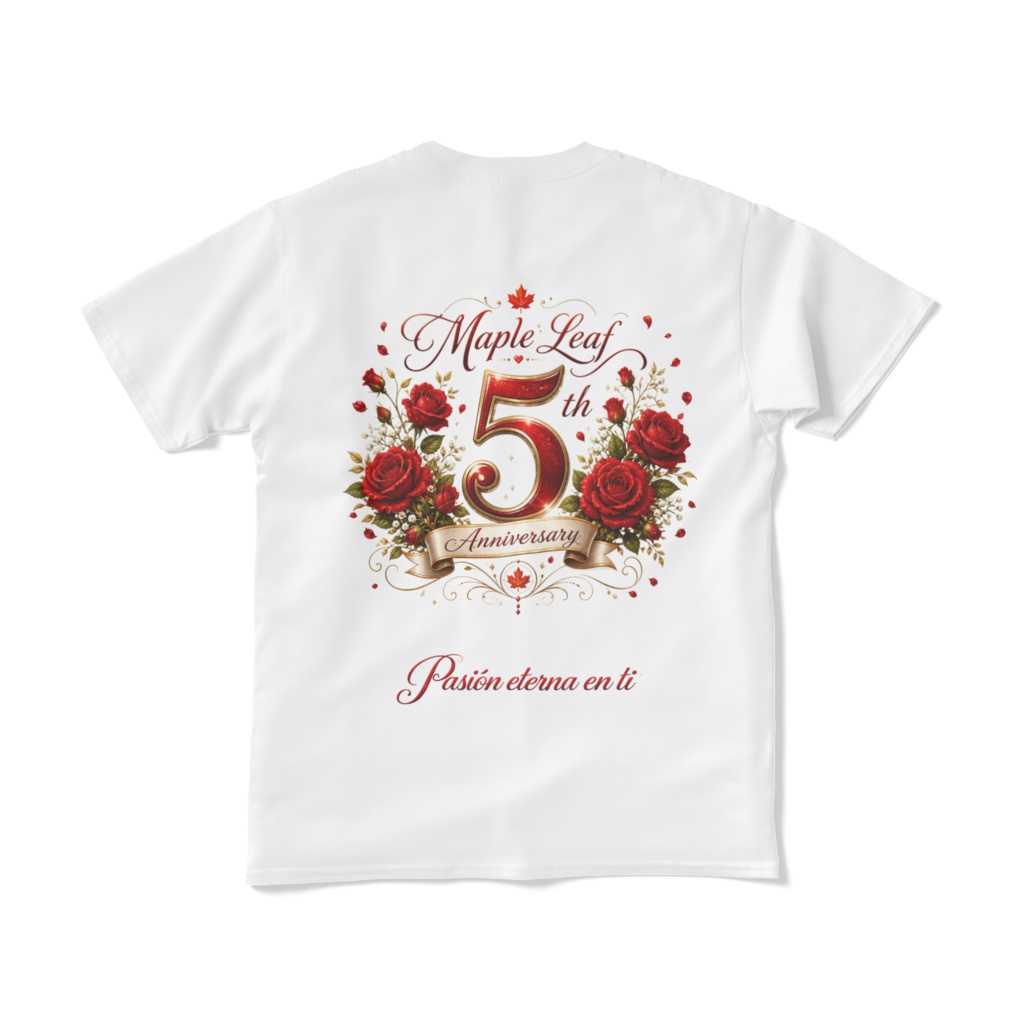 【期間限定】両面フルグラフィックTシャツ Rose