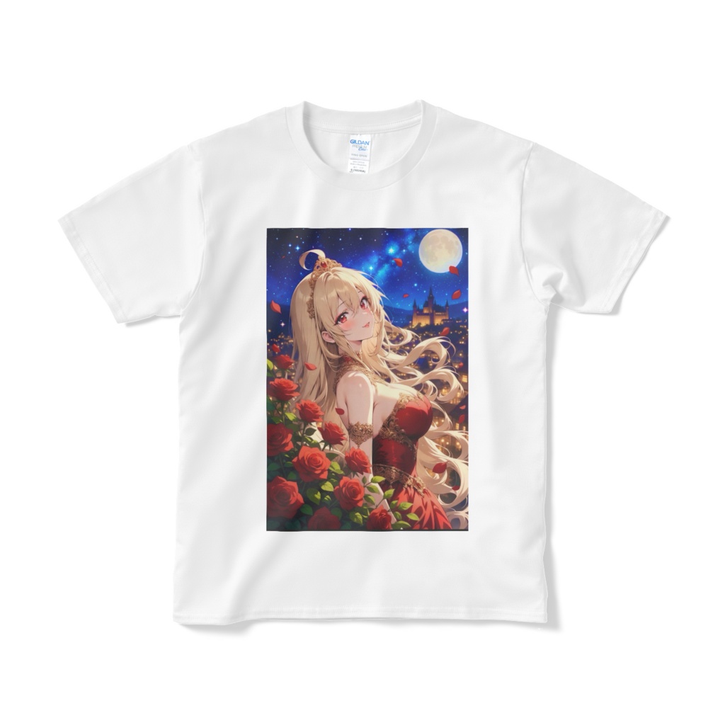 【期間限定】両面フルグラフィックTシャツ Rose