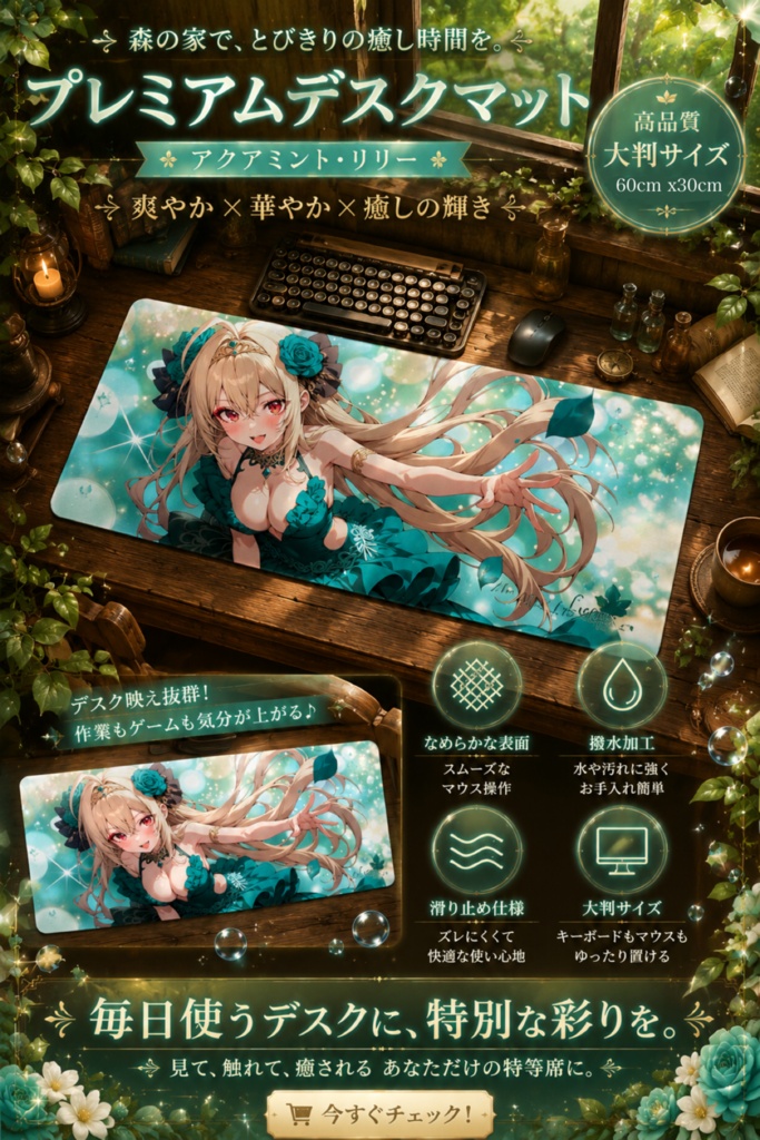 アクアミント ─ Maple Leaf Playmat Collection ─