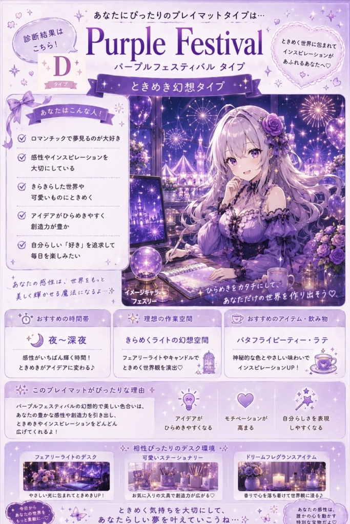 パープルフェスティバル ─ Maple Leaf Playmat Collection ─