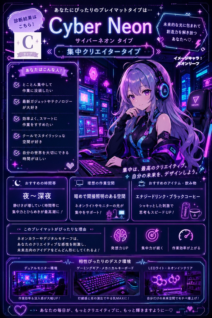 サイバーネオン —Maple Leaf Playmat Collection ─