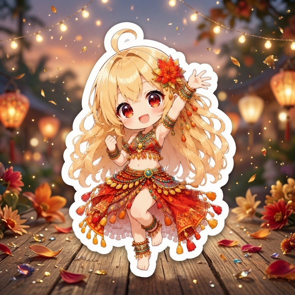 【期間限定】ステッカー Waka Waka シャキーラ