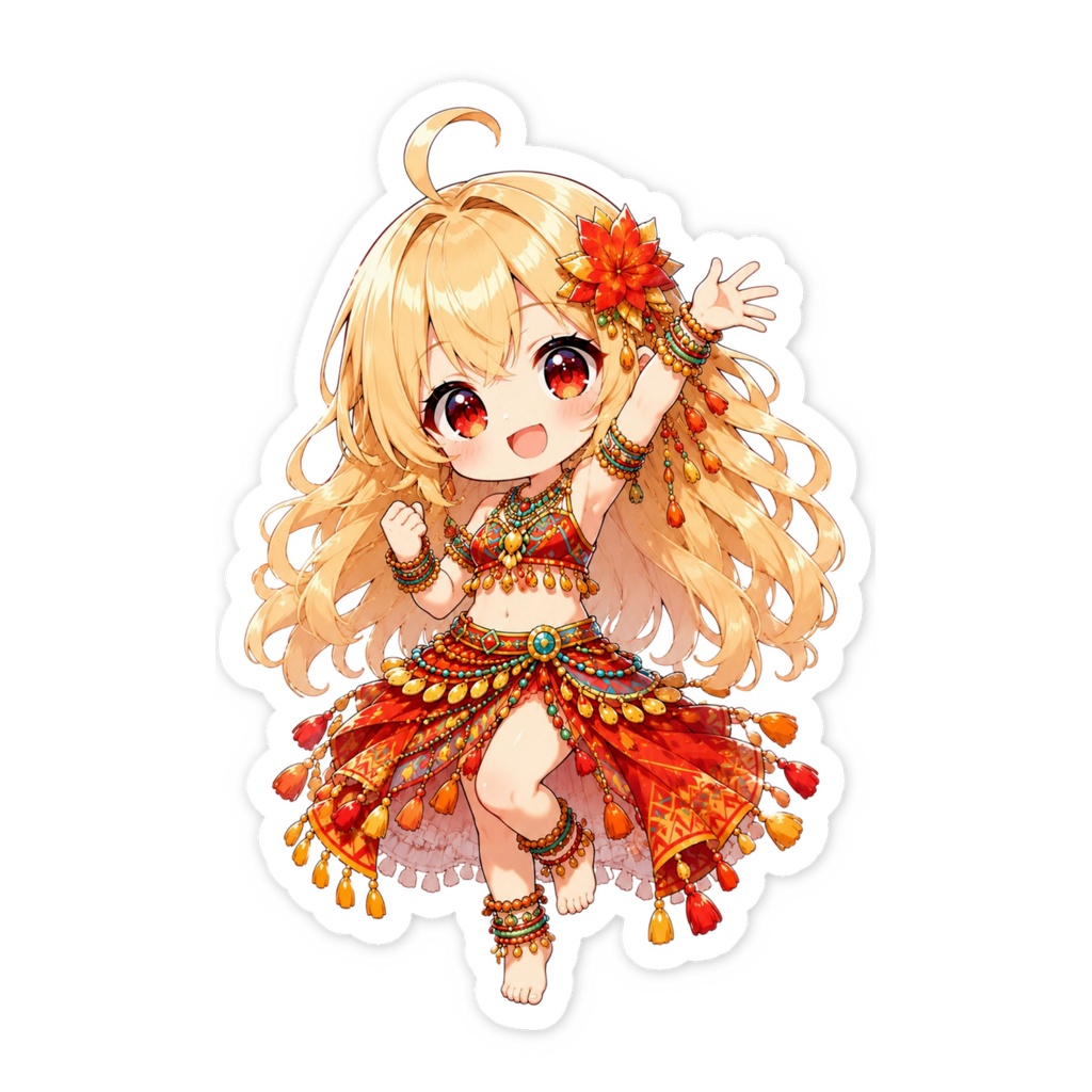 【期間限定】ステッカー Waka Waka シャキーラ