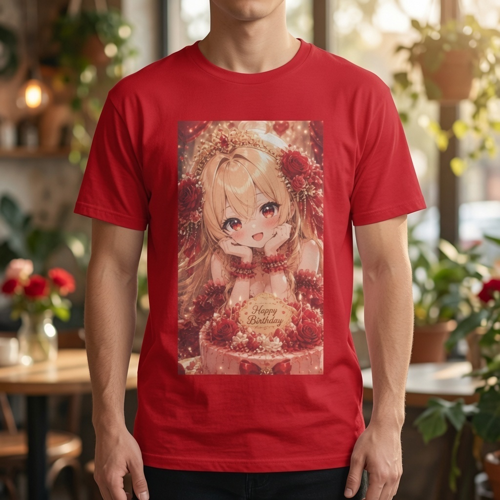 【5周年・誕生日記念】バースデーTシャツ(全4カラー)