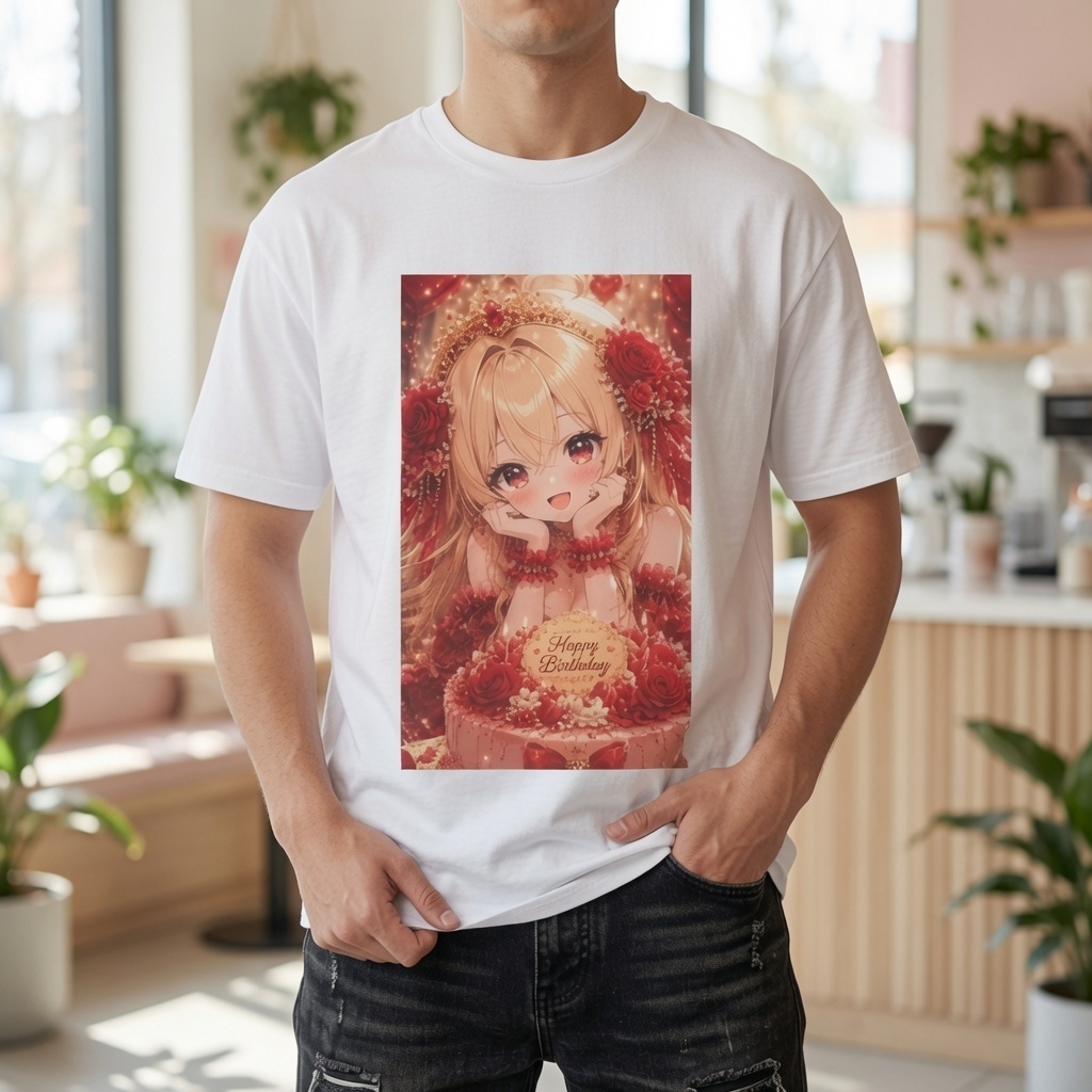 【5周年・誕生日記念】バースデーTシャツ(全4カラー)