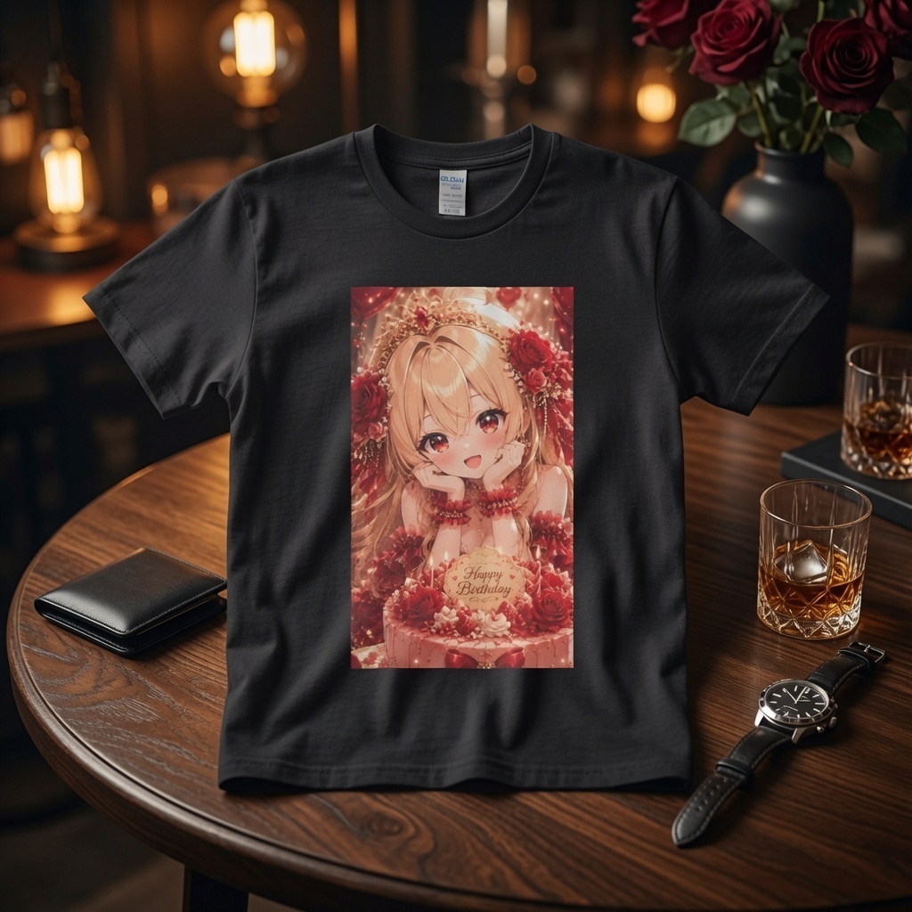 【5周年・誕生日記念】バースデーTシャツ(全4カラー)