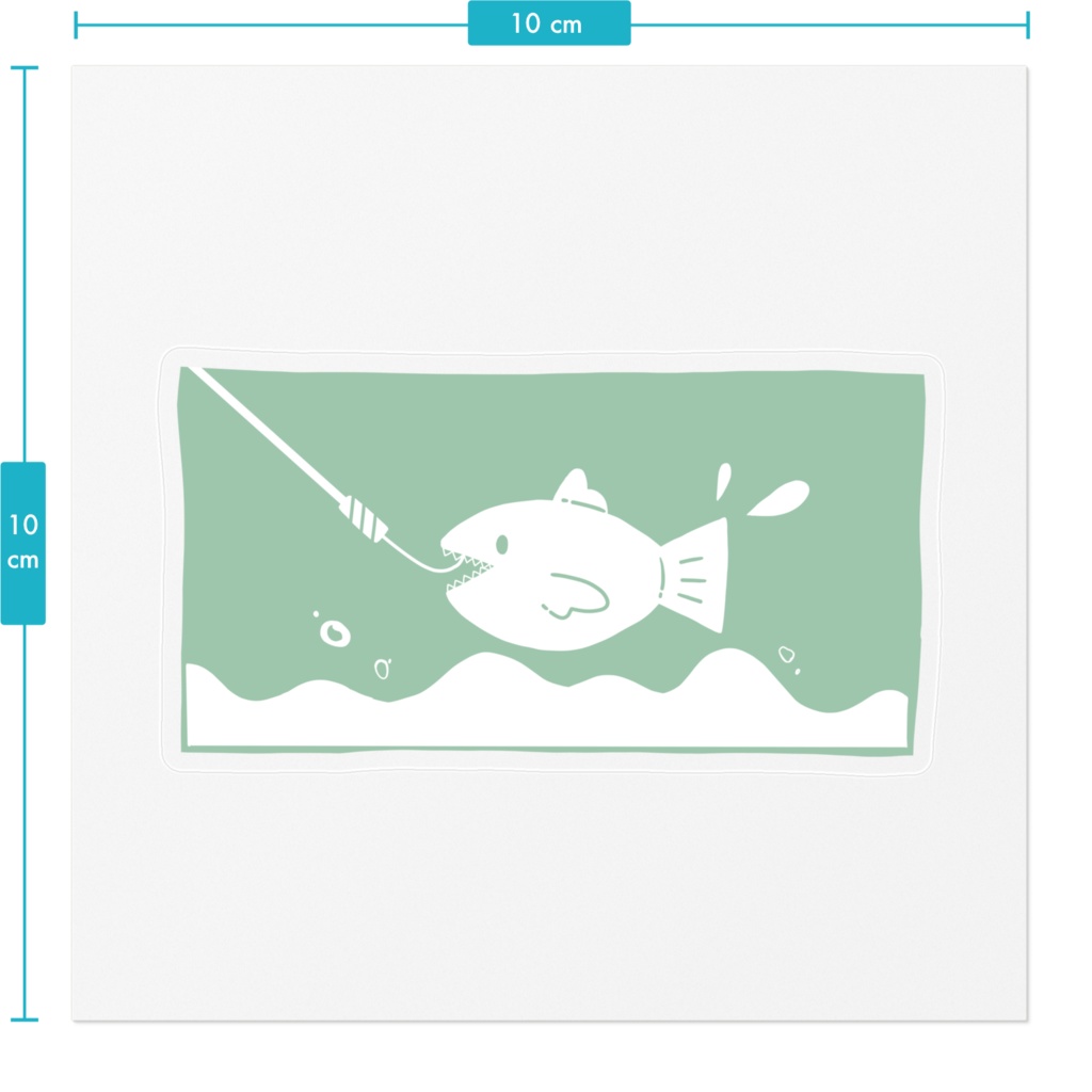 おさかなステッカー