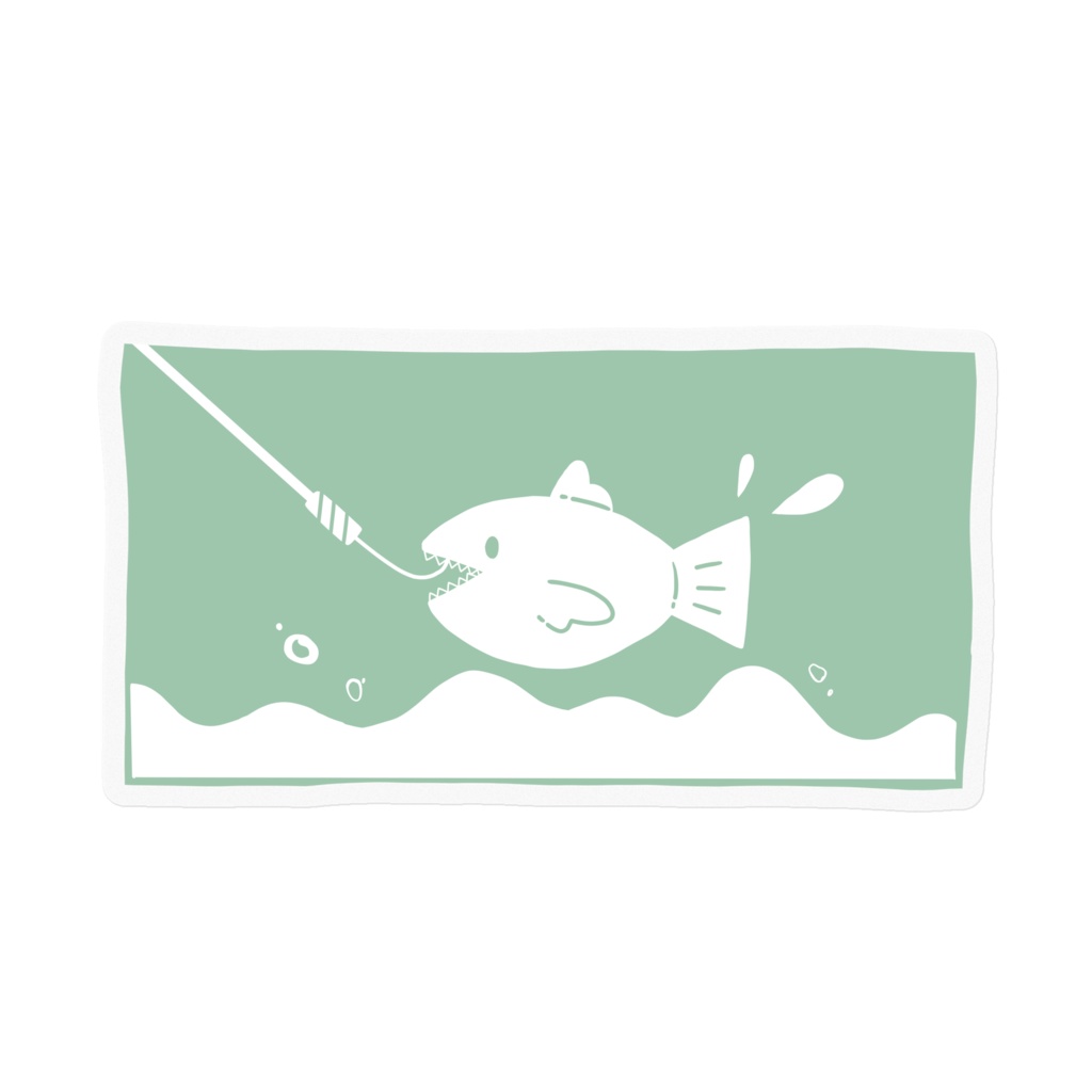 おさかなステッカー