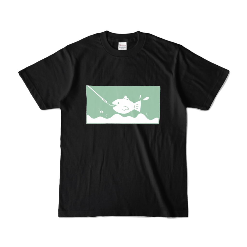 おさかなくろTシャツ