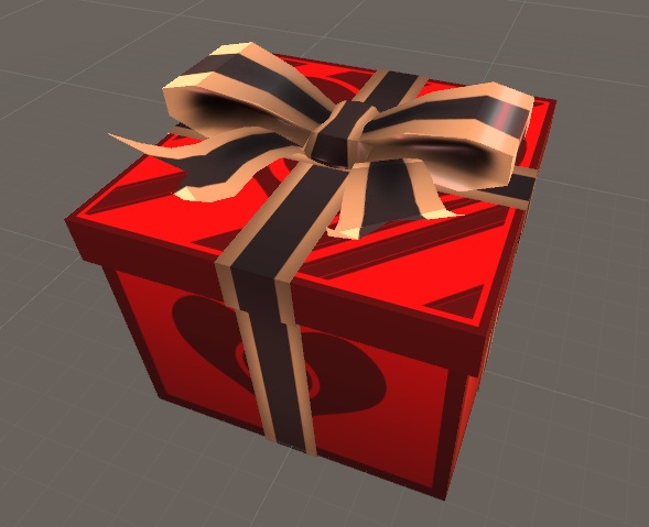 穴開きプレゼントボックス