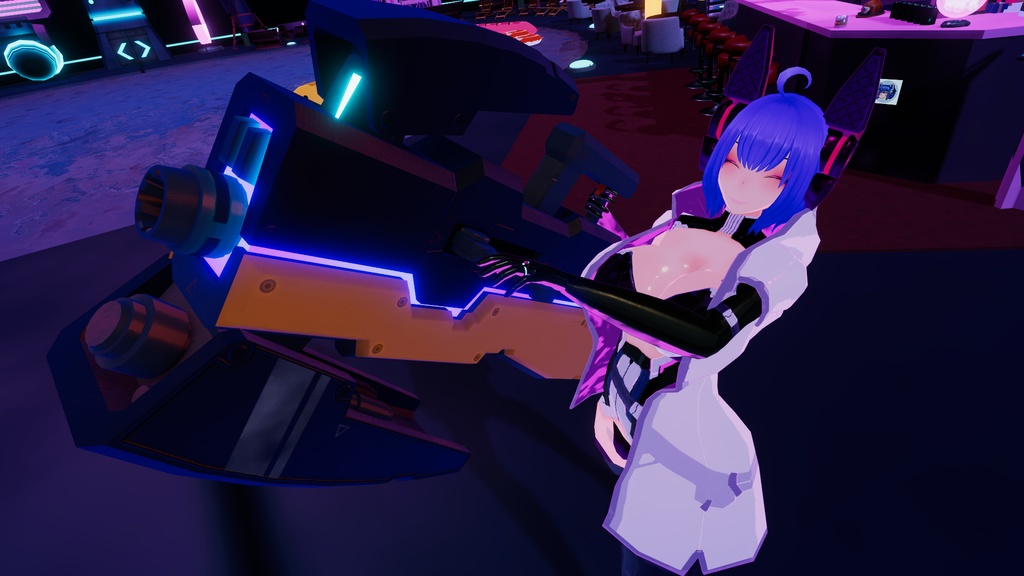 ONKC-008ブラスター - 手持ちプラズマ砲3Dモデル