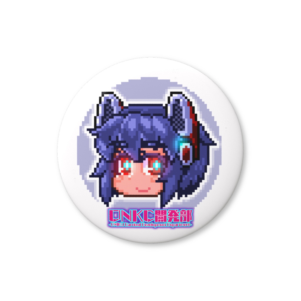 ラールクちゃんドット絵缶バッジ