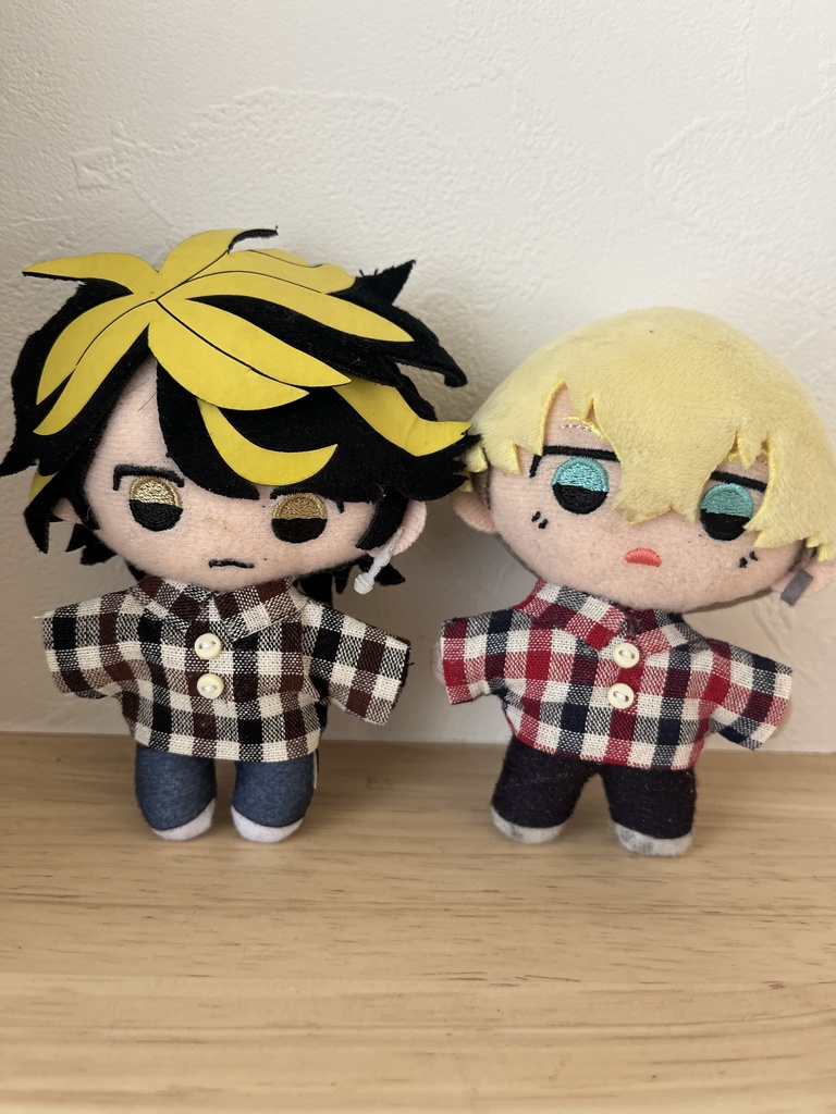 チェック柄シャツ